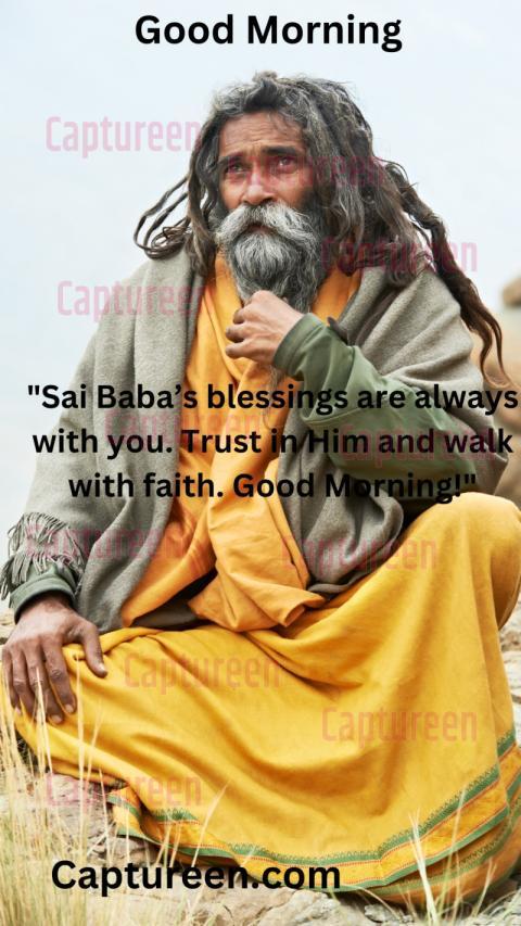 sai baba good morning images with quotes