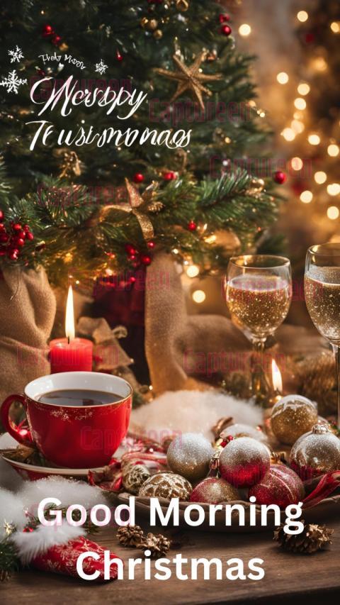 Good Morning Tuesday Christmas Images with Festive Cheer