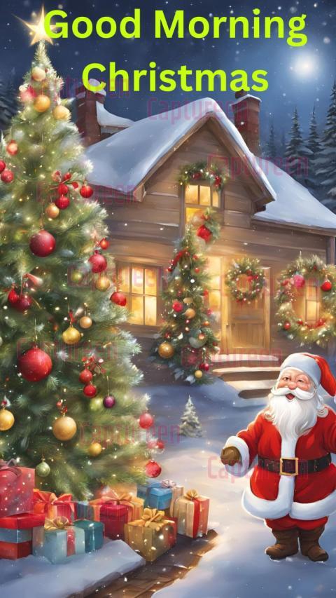 Magical Good Morning Tuesday Christmas Images for Bright Starts