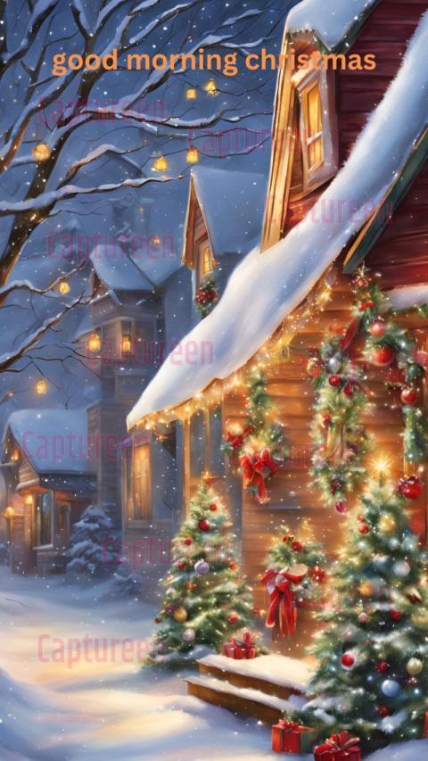 Beautiful Good Morning Friday Christmas Images to Spread Joy