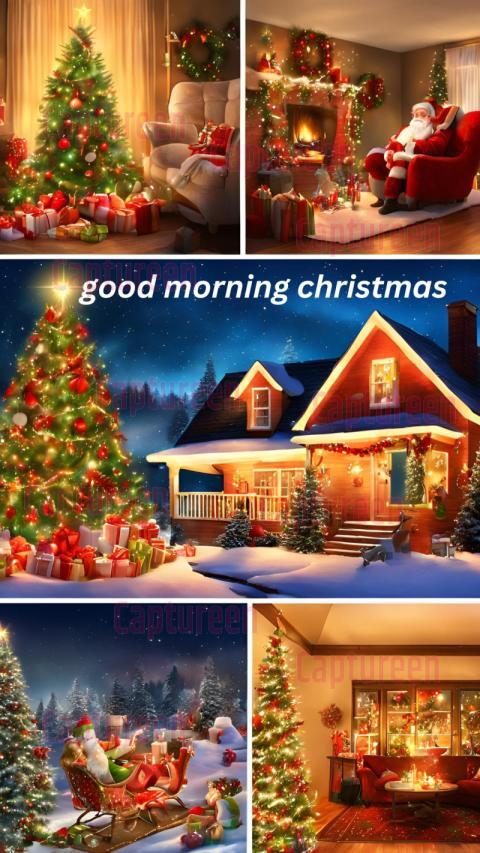 Magical Good Morning Friday Christmas Images for Seasonal Greetings