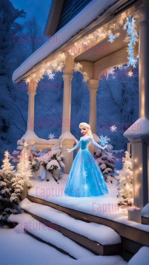 Charming Olaf Outdoor Christmas Decoration for Winter Wonderland Vibes