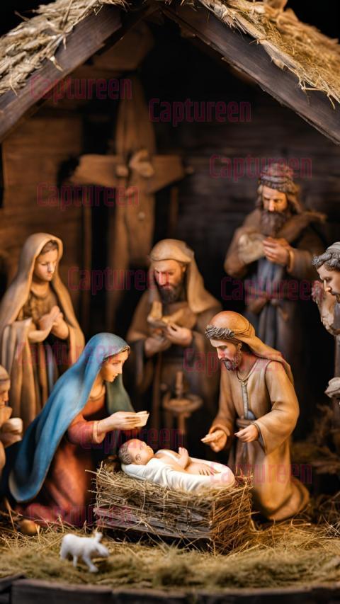 Beautiful Christmas Crib HD Images for Holiday Inspiration