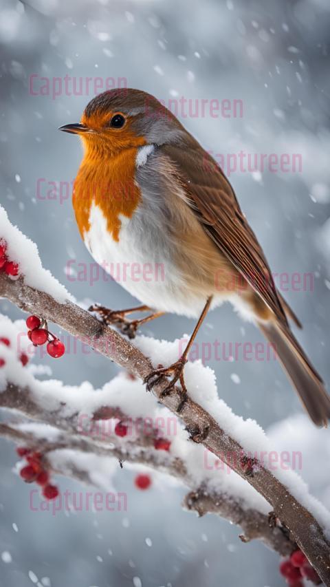 Beautiful Christmas Robin Images for a Winter Wonderland