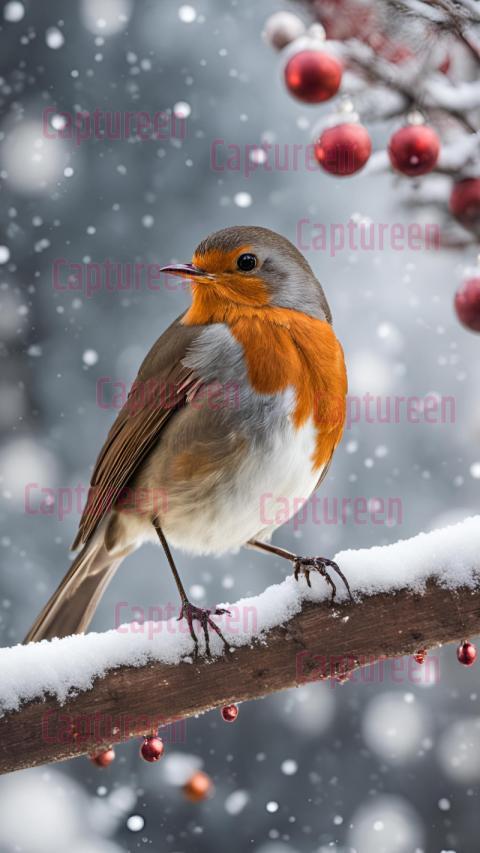 Charming Christmas Robin Images Featuring Holiday Cheer