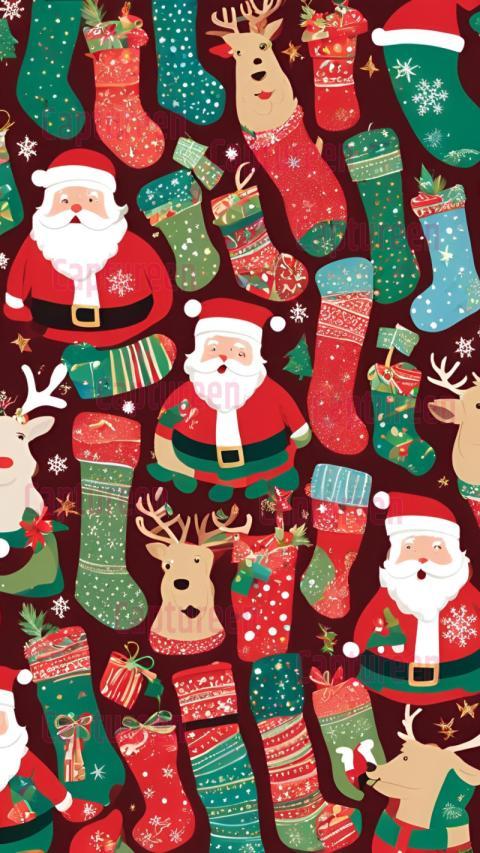 Christmas Stocking Images Pictures with Festive Designs