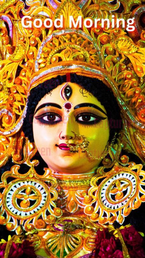 Beautiful Good Morning Images Durga Maa for a Spiritual Start