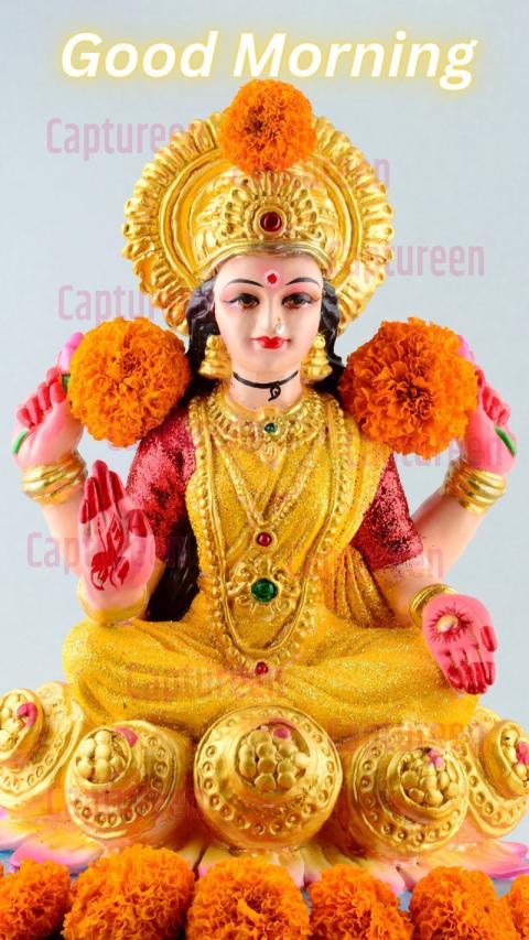 Good Morning Lakshmi Images HD with Divine Blessings