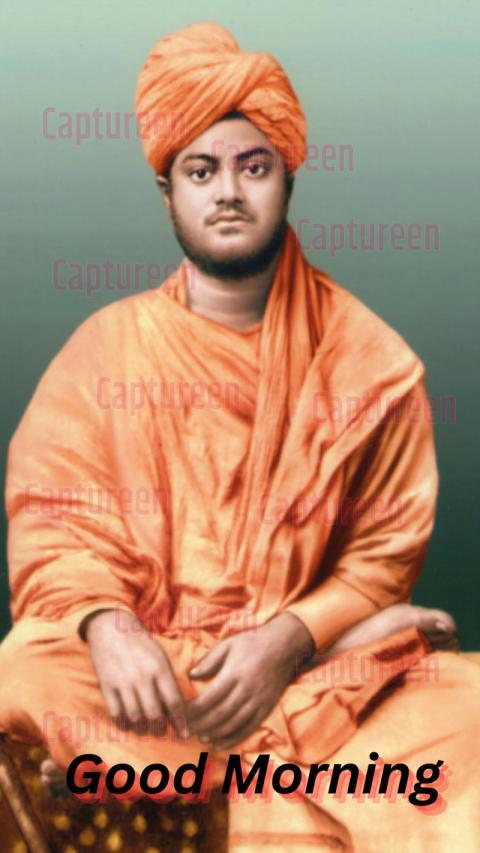 Inspirational Good Morning Images Swami Vivekananda Featuring His Teachings