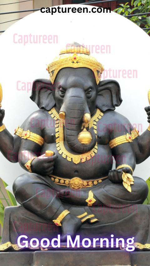 Good Morning Images with Ganesh Ji Greetings