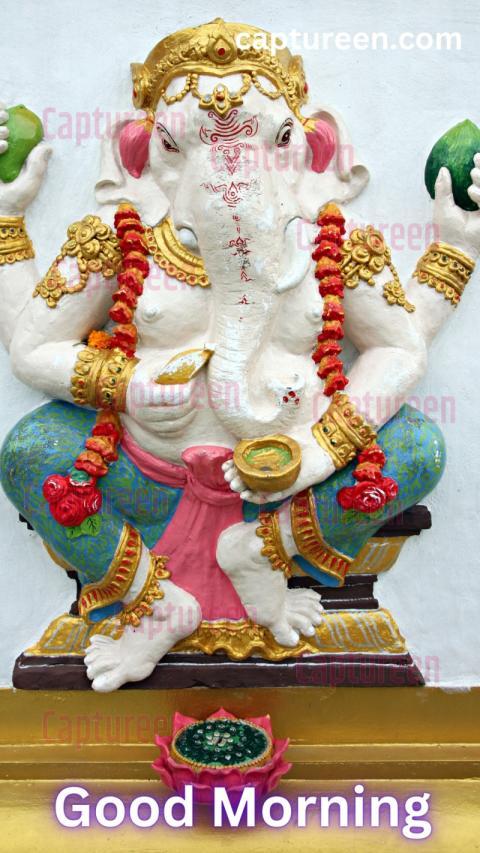 Good Morning Image Ganesh Ji Wishes