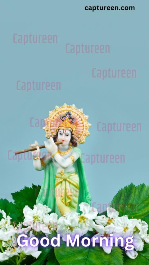 Little Krishna Good Morning Images Greetings