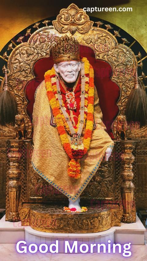 Lord Sai Baba Good Morning Images Blessings