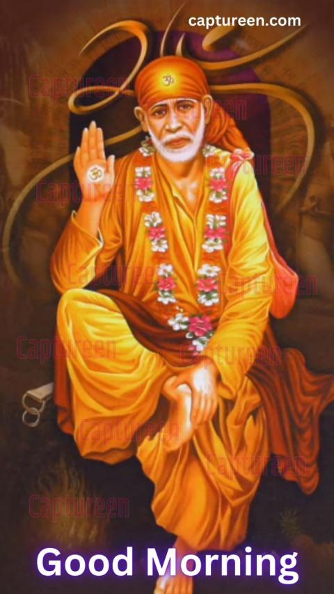 Sai Baba Good Morning GIF Images Blessings