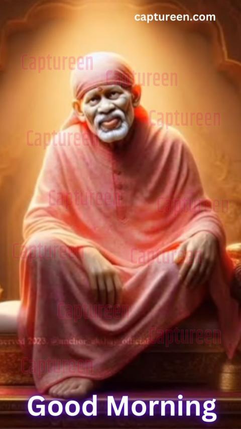 Sai Baba Good Morning GIF Images Wishes