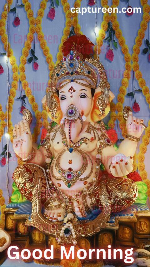 Ganpati Good Morning Images Greetings