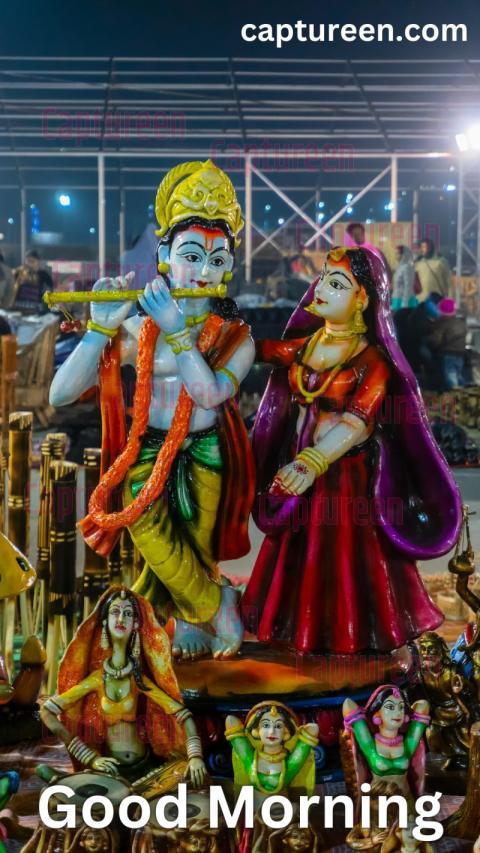 Radhe Krishna Good Morning Image Prayers