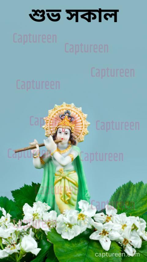 Good Gorning Quotes With Krishna Images