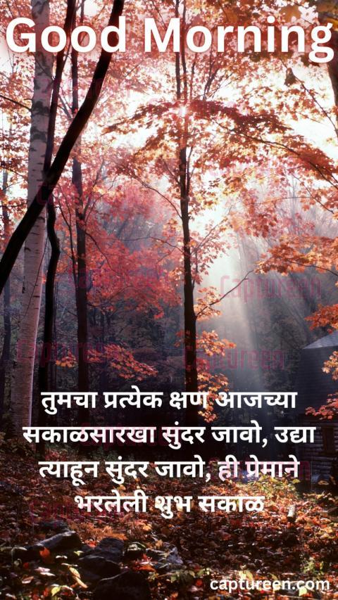 Good Morning Marathi Text