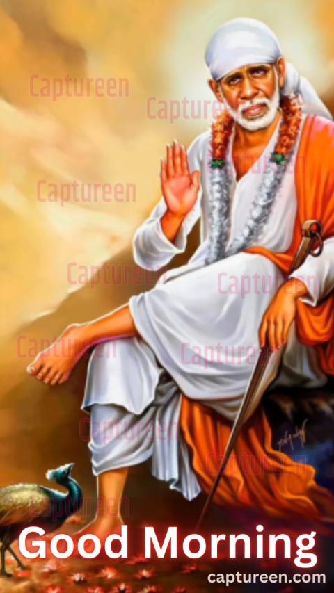 Sai Baba Image Good Morning