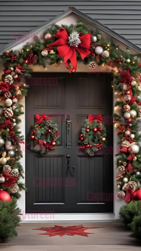 Creative Christmas Garage Door Decorations to Brighten Your Home