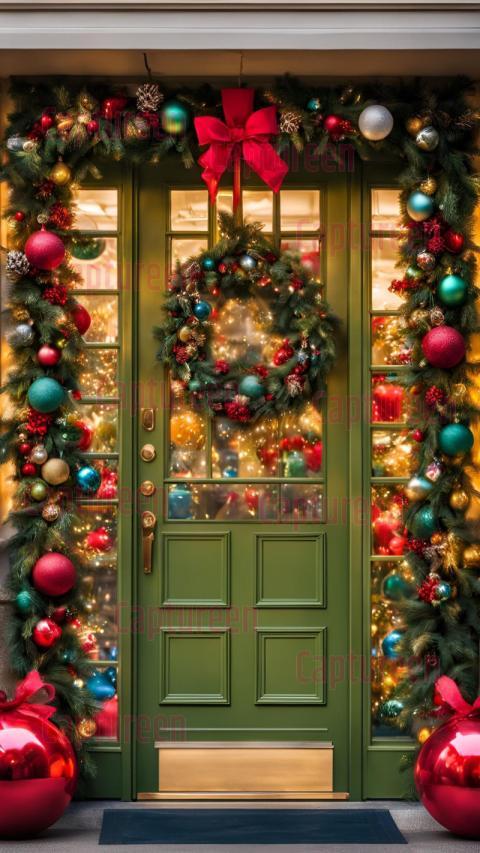 Creative Christmas Door Decorations for Office Competition Ideas