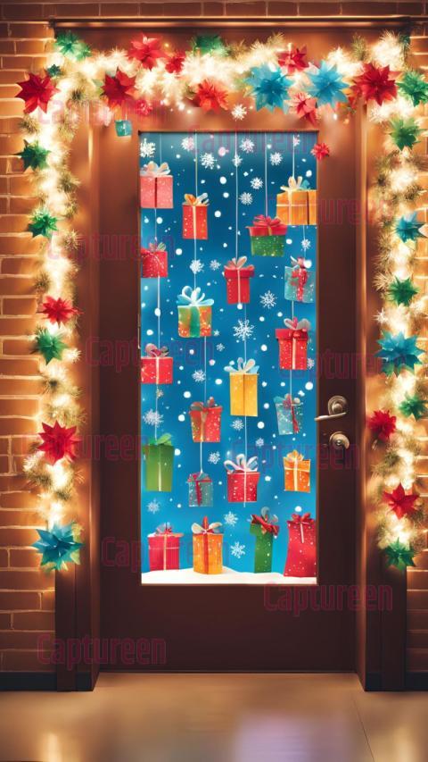 Eye Catching Christmas Office Door Decorating Ideas for a Winning Entry