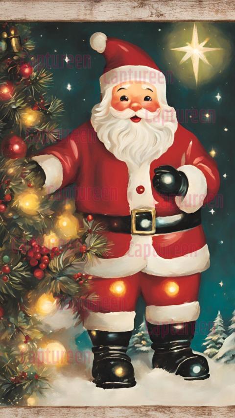 Timeless Vintage Light Up Santa Claus to Brighten Your Holidays