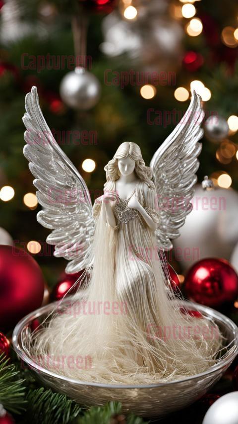 Creative Angel Hair for Christmas Decorating for a Festive Finish