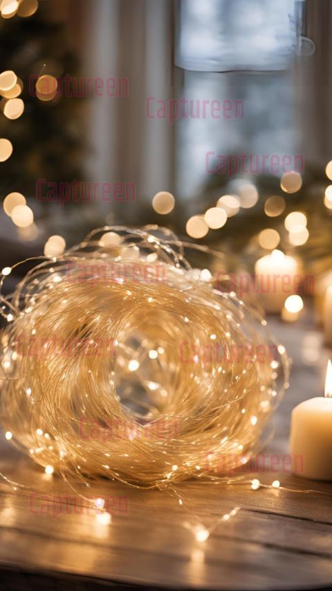 Elegant Angel Hair for Christmas Decorating with a Soft Glow