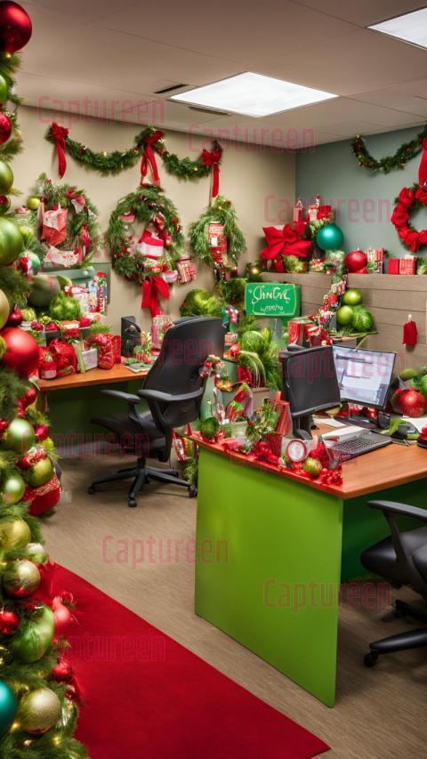 Fun Grinch Christmas Decorations to Brighten Your Office