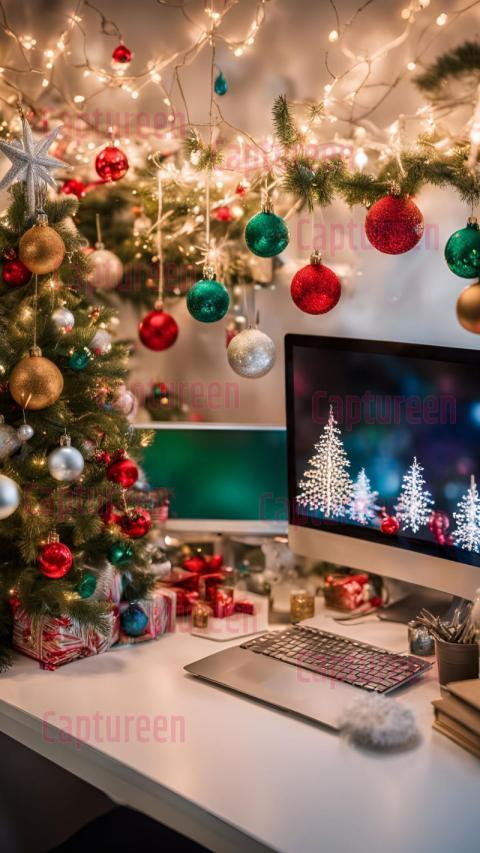 Fun and Cheerful Office Cubicle Christmas Decorating Ideas to Spread Joy