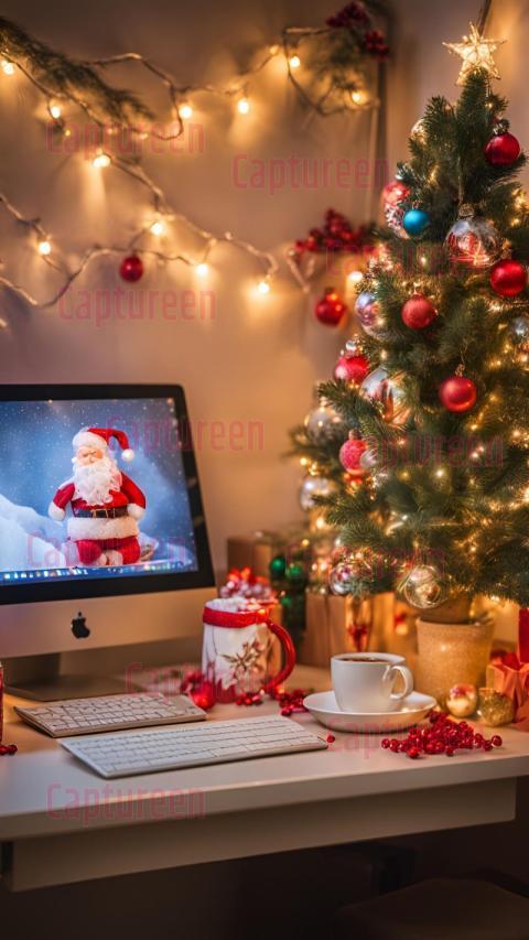 Unique Office Cubicle Christmas Decorating Ideas with Holiday Spirit