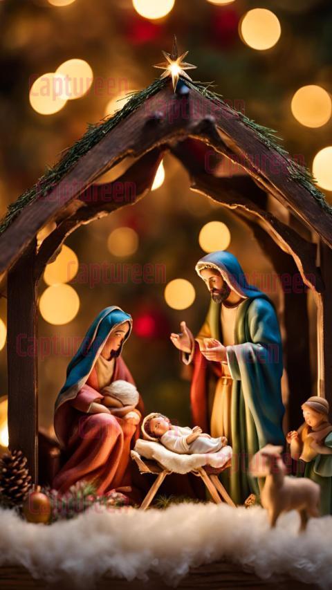 Heartwarming Christmas Crib Images HD for a Spiritual Touch