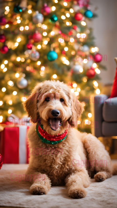 Adorable Golden Doodle Christmas Decorations for Dog Lovers