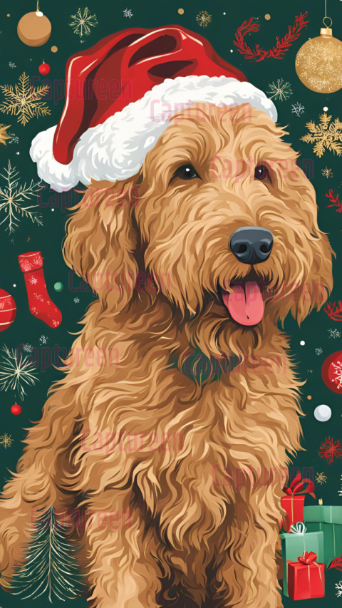 Personalized Golden Doodle Christmas Decorations for the Holidays