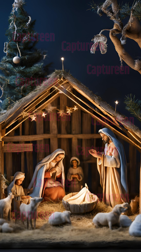 Charming Merry Christmas Crib Images for Holiday Inspiration