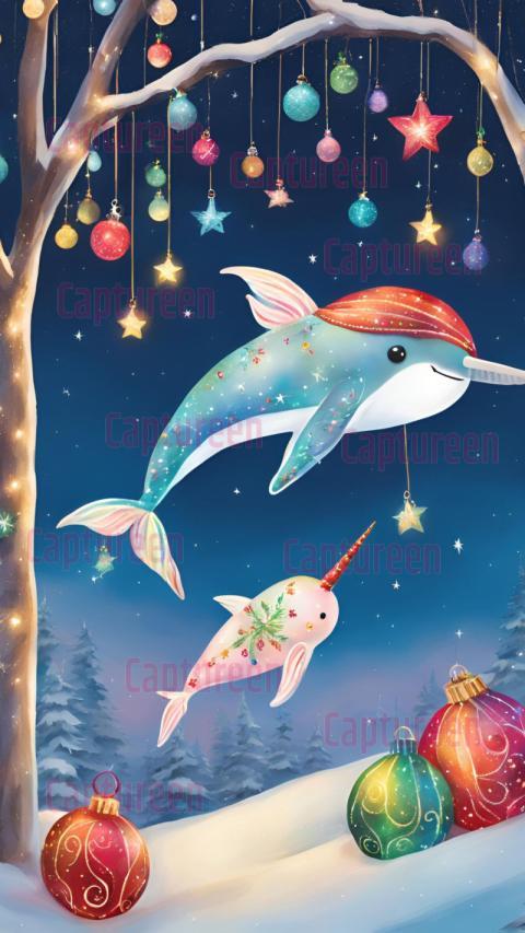 Creative Narwhal Christmas Decoration Outdoor to Brighten Your Yard