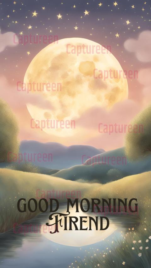 Good morning images for friends in English with heartfelt wishes