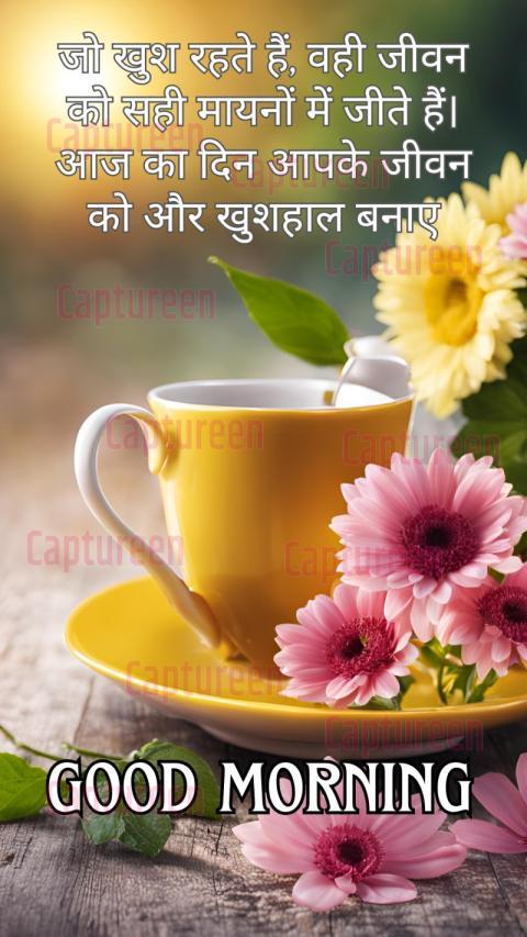 Good morning Bible verses images in Hindi to inspire faith and hope