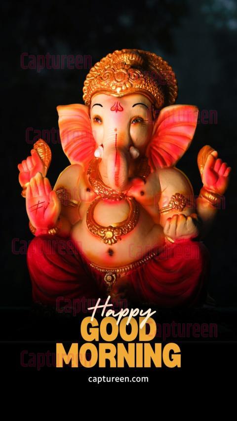 ganesh photo good morning