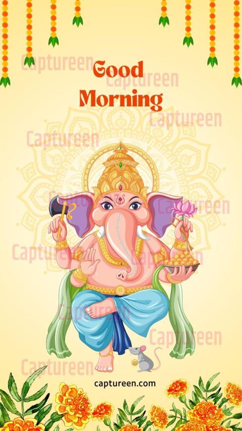 good morning ganeshji images