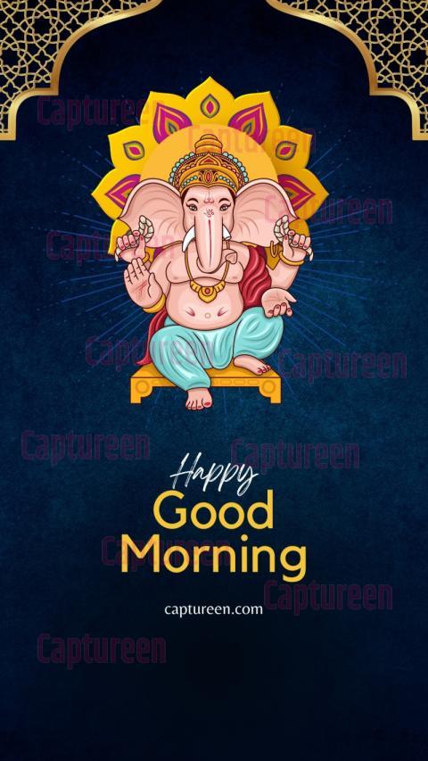 ganpati images good morninghare krishna good morning images