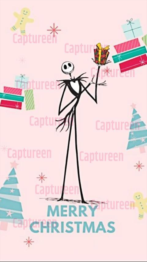 Dark and Festive High Resolution Nightmare Before Christmas Wallpaper