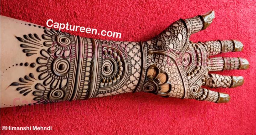 Mehndi design (मेहंदी डिजाइन फोटो)