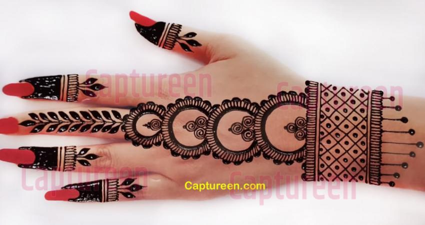 circle mehndi