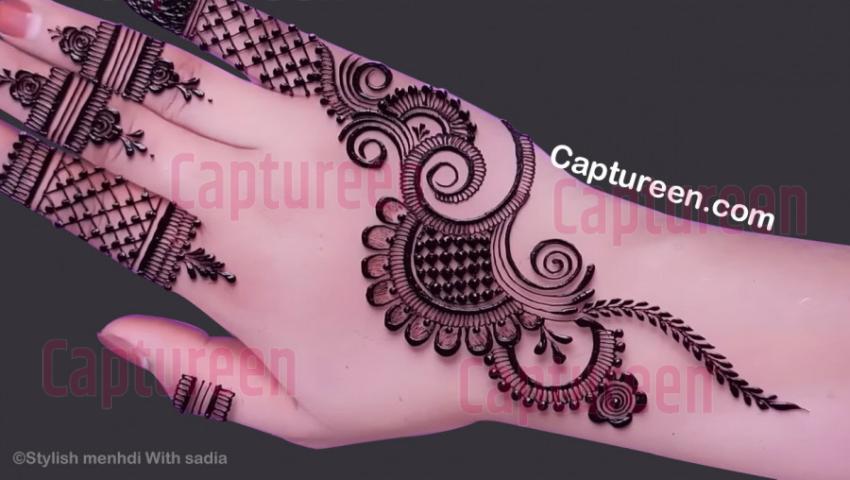 Mehndi Design Easy and Beautiful