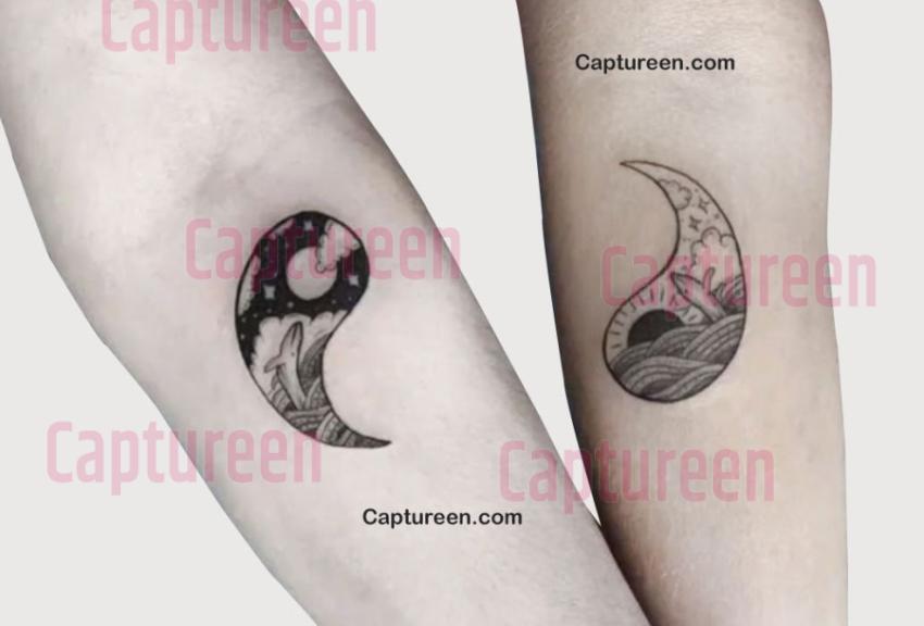 couple tattoo designs on wrist