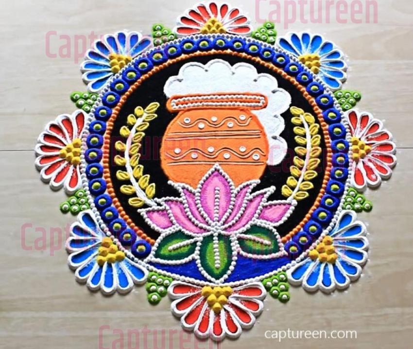 good rangoli designs for sankranthi