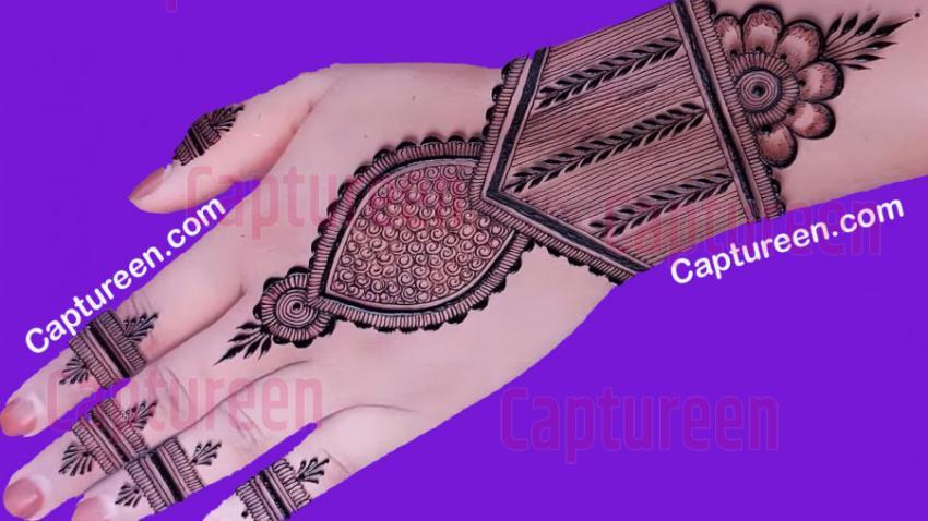 simple mehndi design